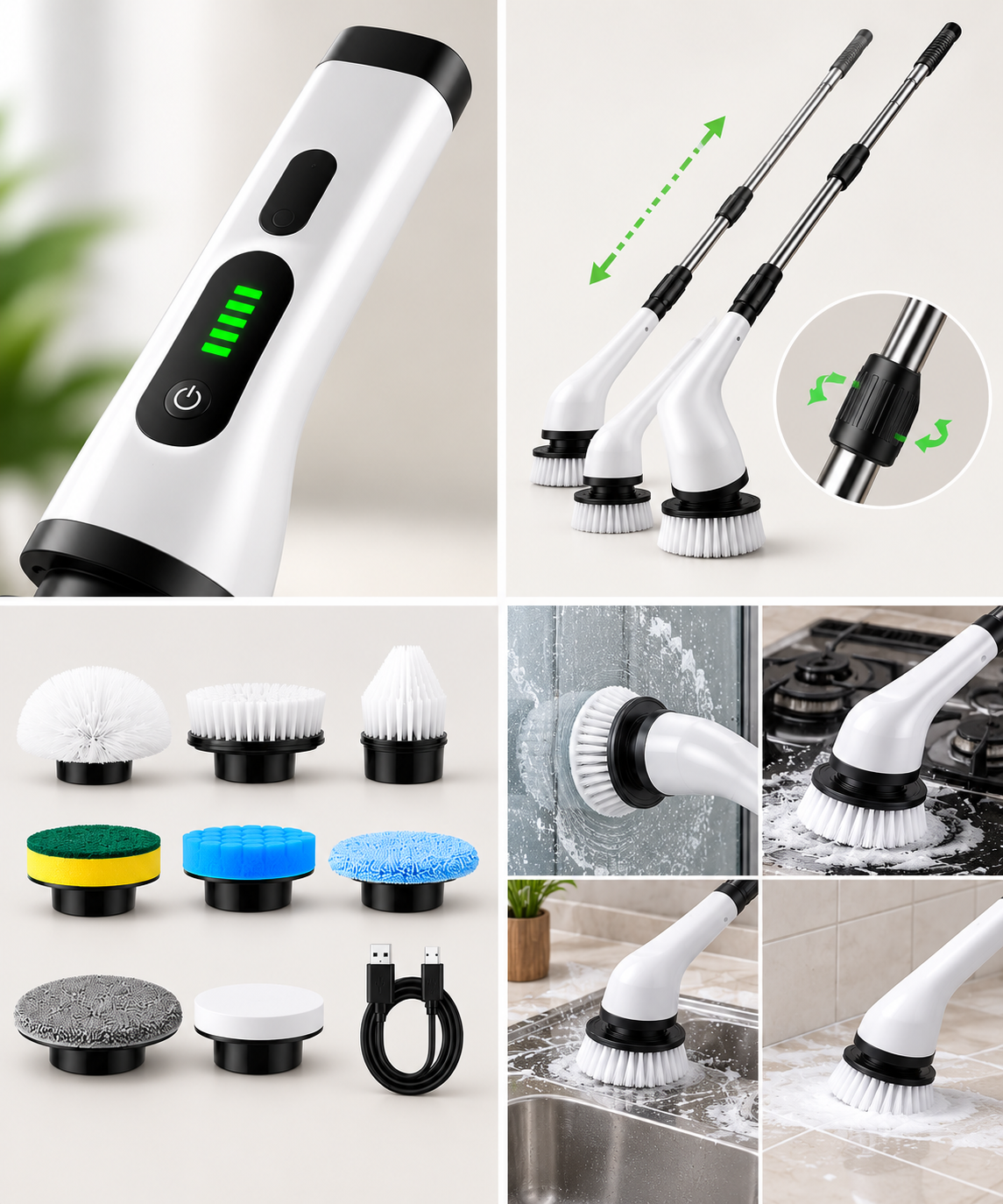 Cepillo de Limpieza ULTRACLEAN™ 9 EN 1
